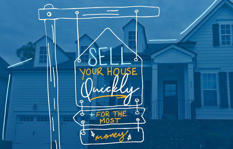 Sell your house quickly drawing